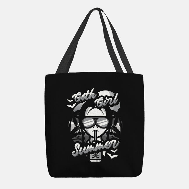 Goth Girl Summer-None-Basic Tote-Bag-jrberger