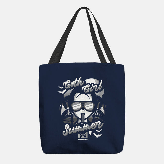 Goth Girl Summer-None-Basic Tote-Bag-jrberger