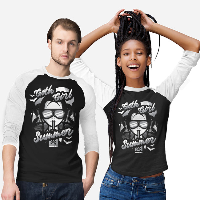 Goth Girl Summer-Unisex-Baseball-Tee-jrberger