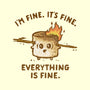 Everything Is Fine-Mens-Premium-Tee-kg07