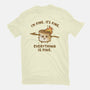 Everything Is Fine-Mens-Premium-Tee-kg07