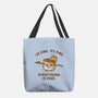 Everything Is Fine-None-Basic Tote-Bag-kg07