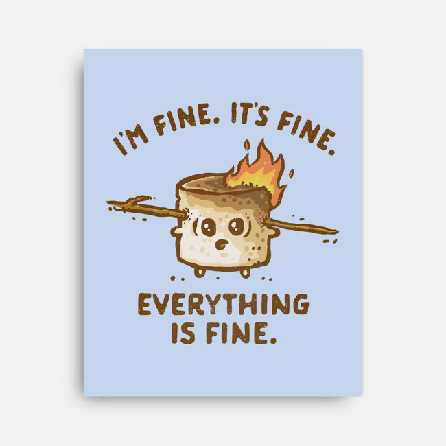 Everything Is Fine-None-Stretched-Canvas-kg07