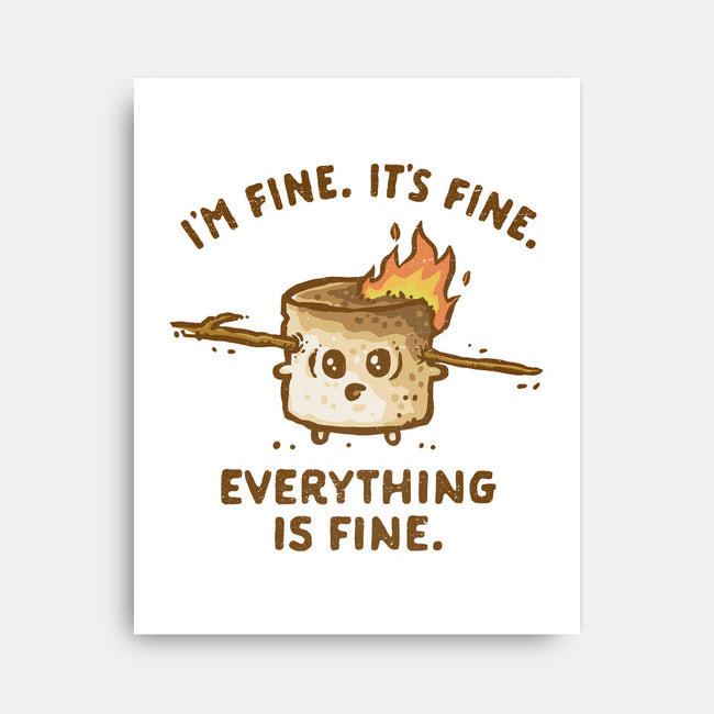 Everything Is Fine-None-Stretched-Canvas-kg07