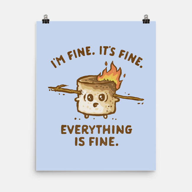 Everything Is Fine-None-Matte-Poster-kg07