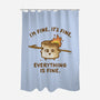 Everything Is Fine-None-Polyester-Shower Curtain-kg07