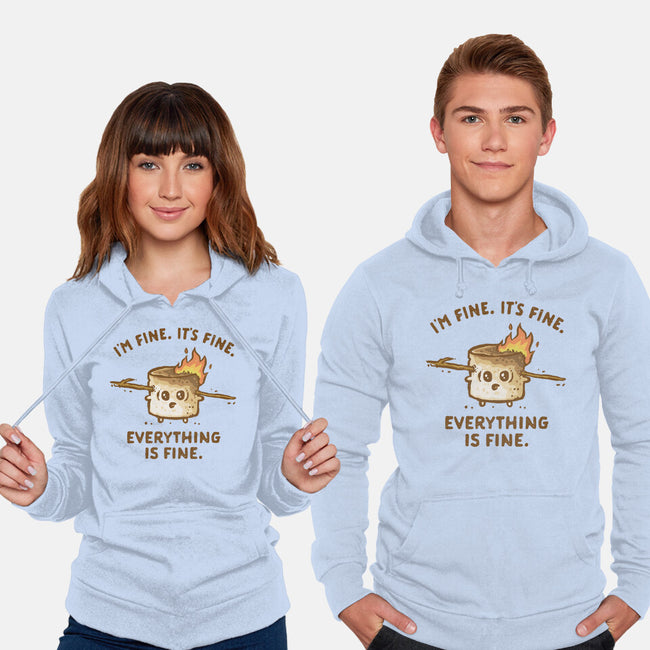 Everything Is Fine-Unisex-Pullover-Sweatshirt-kg07