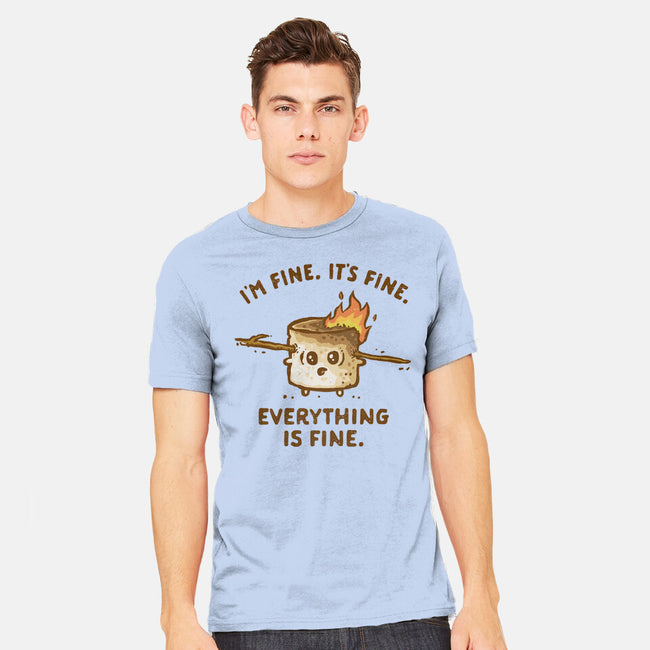 Everything Is Fine-Mens-Heavyweight-Tee-kg07