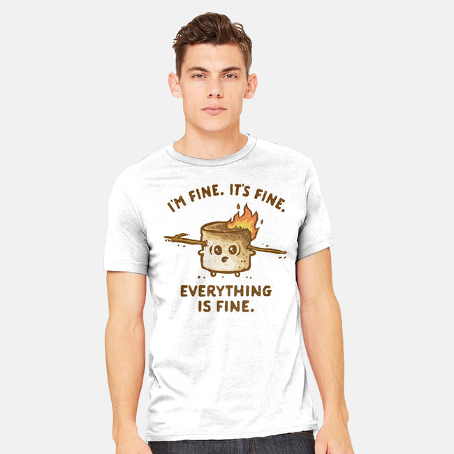Everything Is Fine-Mens-Heavyweight-Tee-kg07