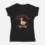 Going Silly-Womens-V-Neck-Tee-koalastudio