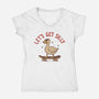 Going Silly-Womens-V-Neck-Tee-koalastudio