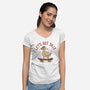 Going Silly-Womens-V-Neck-Tee-koalastudio