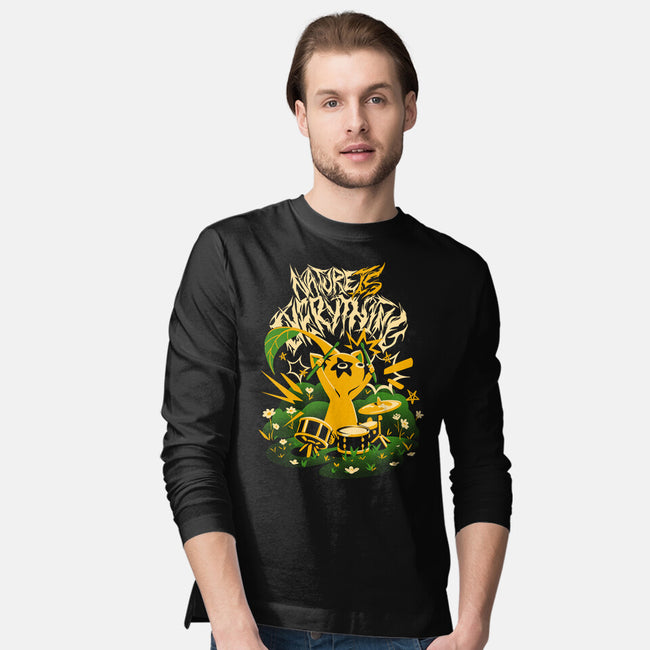 Nature Is Everything-Mens-Long Sleeved-Tee-Estudio Horta