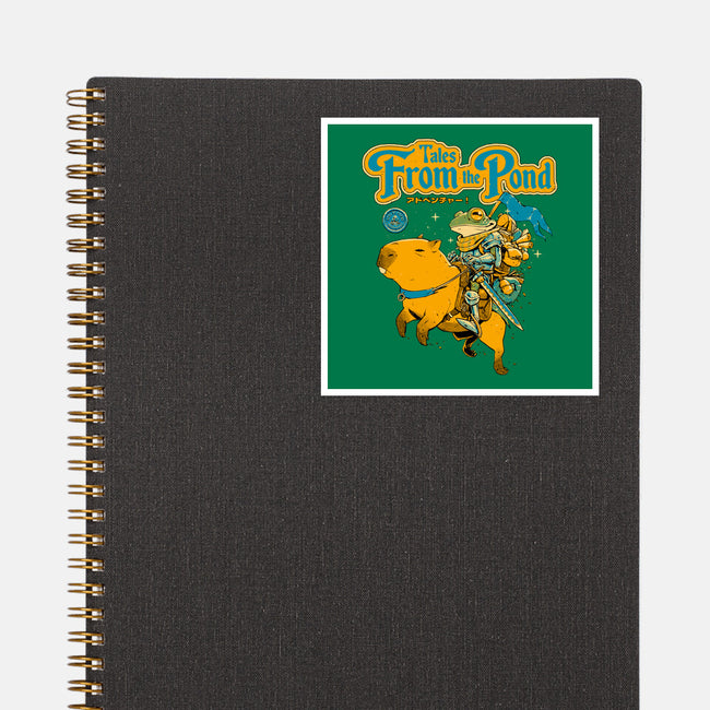 Tales From The Pond-None-Glossy-Sticker-Hafaell
