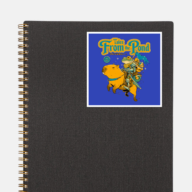 Tales From The Pond-None-Glossy-Sticker-Hafaell