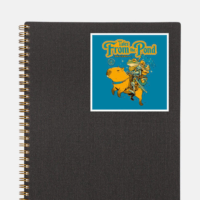 Tales From The Pond-None-Glossy-Sticker-Hafaell