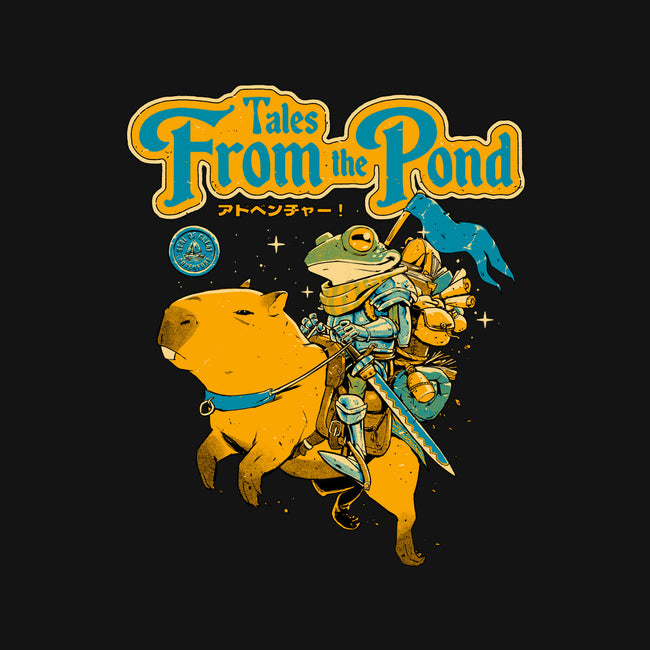 Tales From The Pond-Womens-V-Neck-Tee-Hafaell