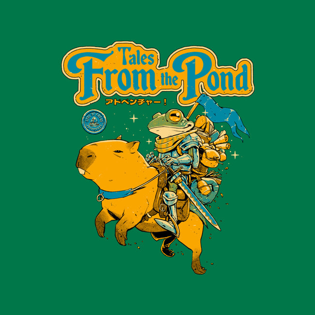 Tales From The Pond-Womens-Fitted-Tee-Hafaell