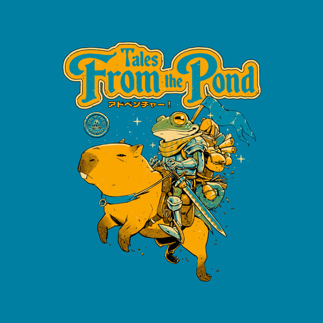 Tales From The Pond-Womens-Fitted-Tee-Hafaell