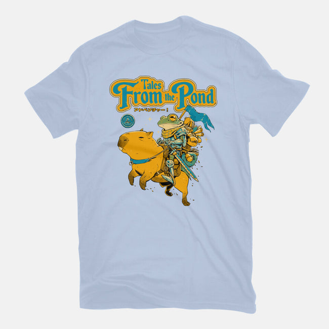 Tales From The Pond-Womens-Fitted-Tee-Hafaell