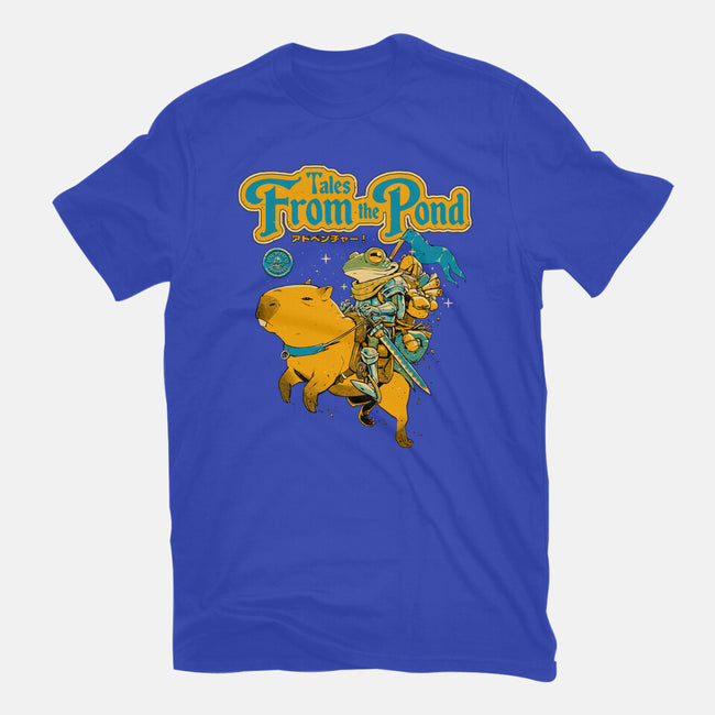 Tales From The Pond-Womens-Fitted-Tee-Hafaell