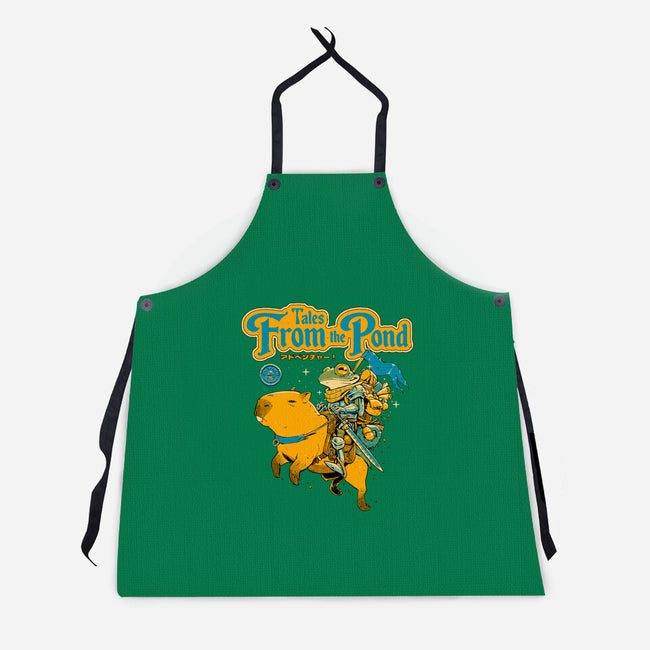 Tales From The Pond-Unisex-Kitchen-Apron-Hafaell
