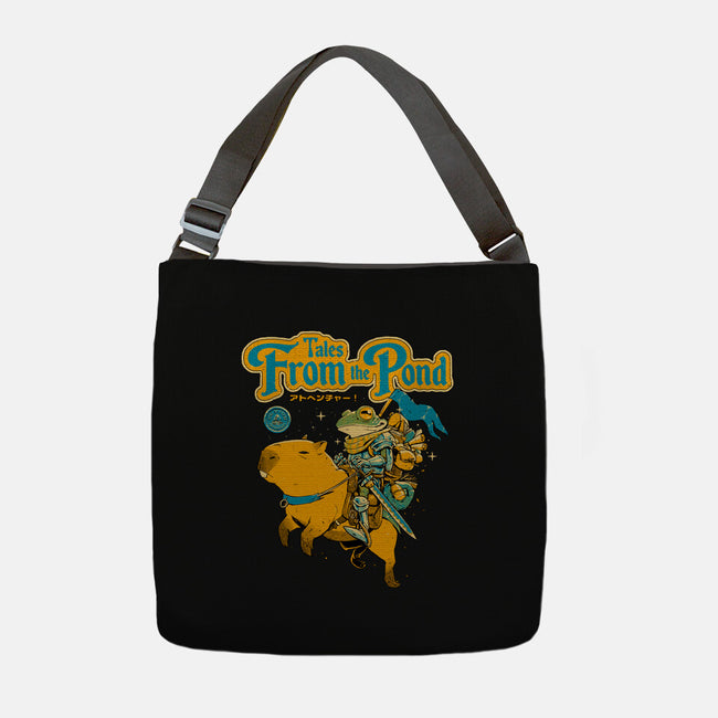 Tales From The Pond-None-Adjustable Tote-Bag-Hafaell