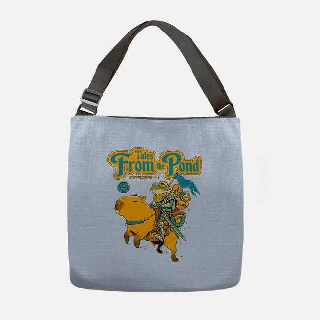 Tales From The Pond-None-Adjustable Tote-Bag-Hafaell