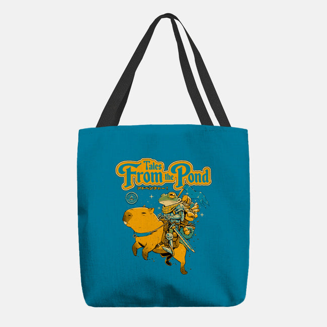 Tales From The Pond-None-Basic Tote-Bag-Hafaell