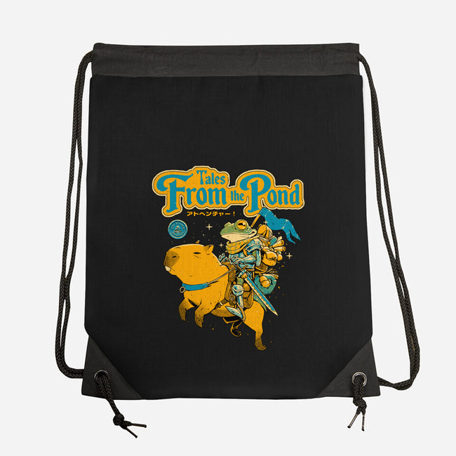 Tales From The Pond-None-Drawstring-Bag-Hafaell