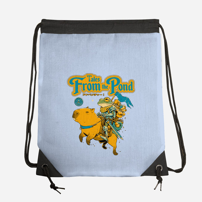 Tales From The Pond-None-Drawstring-Bag-Hafaell