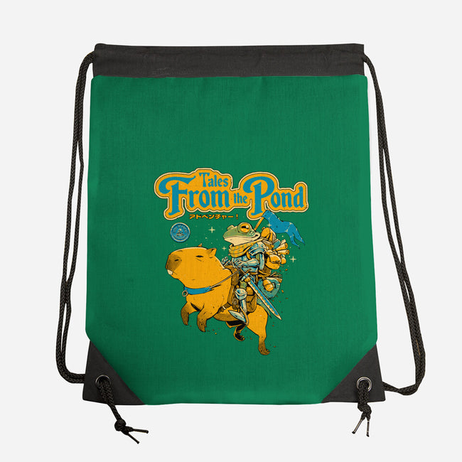 Tales From The Pond-None-Drawstring-Bag-Hafaell
