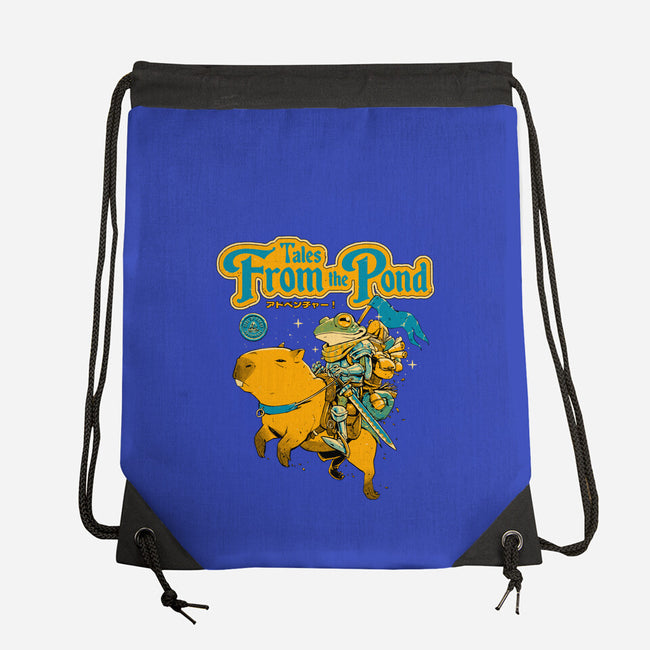 Tales From The Pond-None-Drawstring-Bag-Hafaell