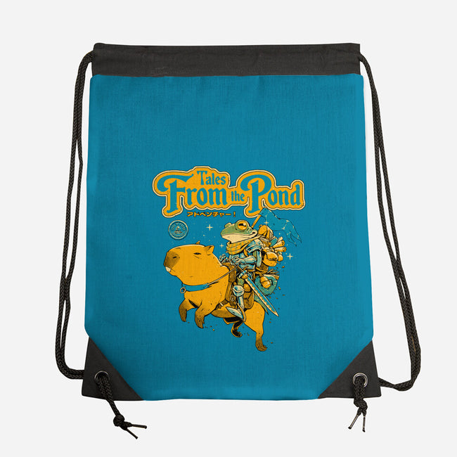 Tales From The Pond-None-Drawstring-Bag-Hafaell
