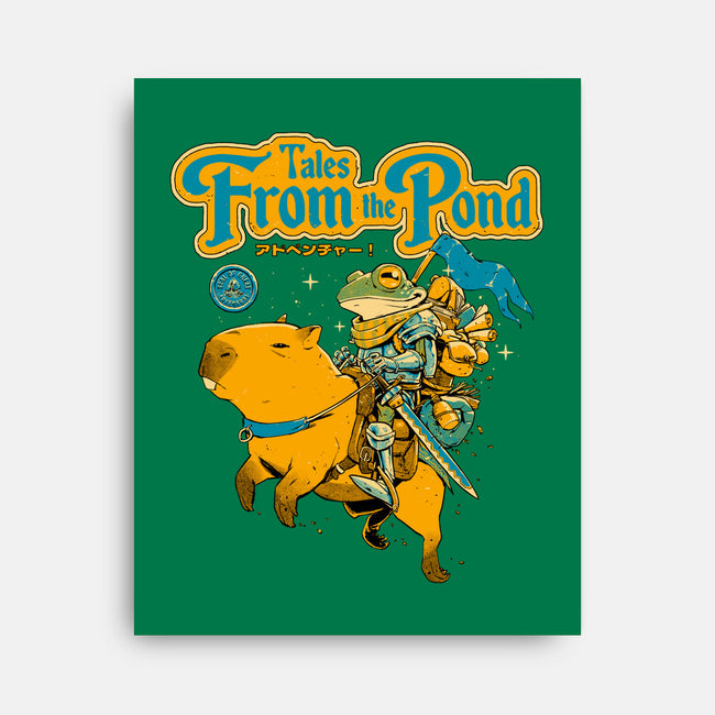Tales From The Pond-None-Stretched-Canvas-Hafaell