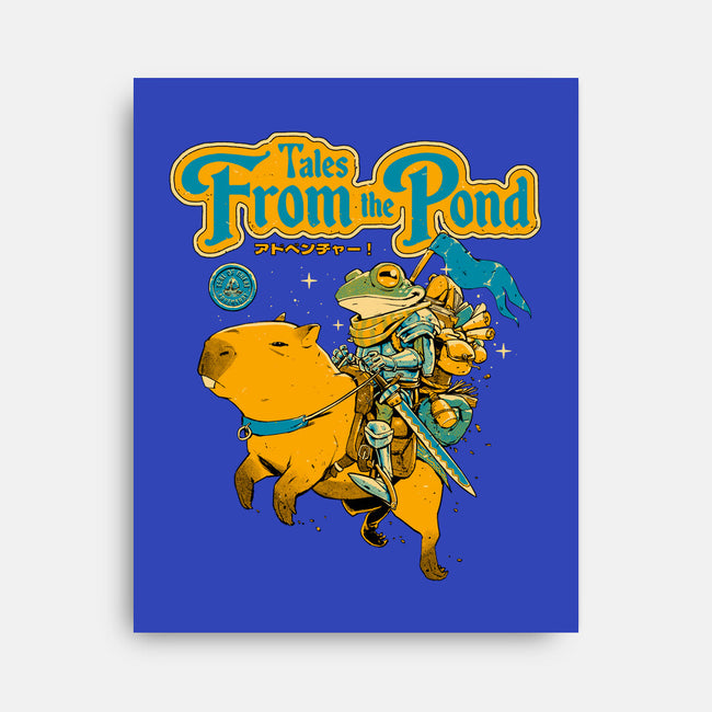 Tales From The Pond-None-Stretched-Canvas-Hafaell