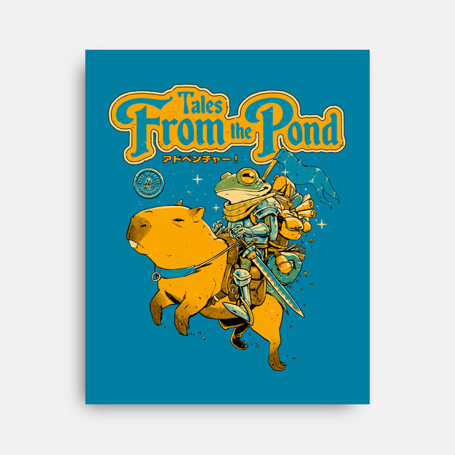 Tales From The Pond-None-Stretched-Canvas-Hafaell