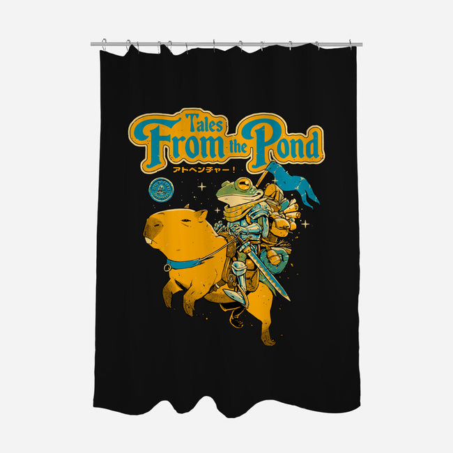 Tales From The Pond-None-Polyester-Shower Curtain-Hafaell