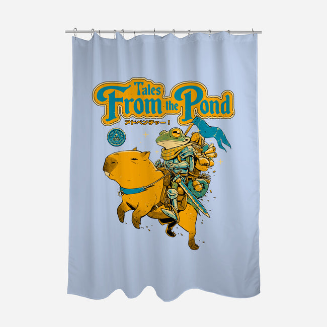Tales From The Pond-None-Polyester-Shower Curtain-Hafaell