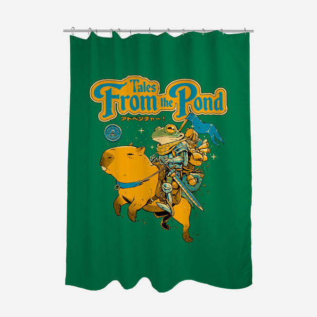Tales From The Pond-None-Polyester-Shower Curtain-Hafaell