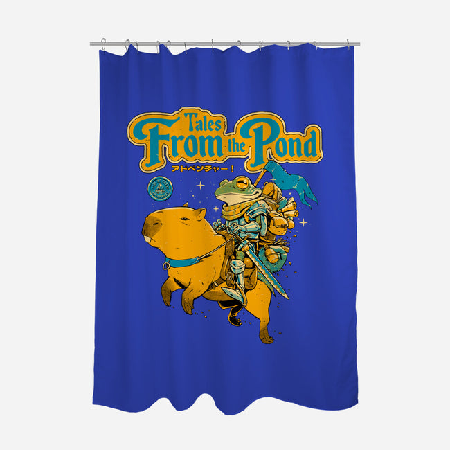 Tales From The Pond-None-Polyester-Shower Curtain-Hafaell