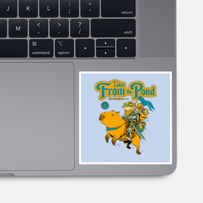 Tales From The Pond-None-Glossy-Sticker-Hafaell