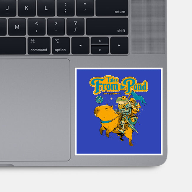 Tales From The Pond-None-Glossy-Sticker-Hafaell