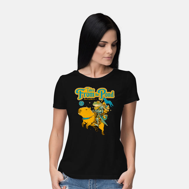 Tales From The Pond-Womens-Basic-Tee-Hafaell