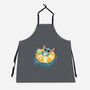 Hot Summer Vibes-Unisex-Kitchen-Apron-kharmazero