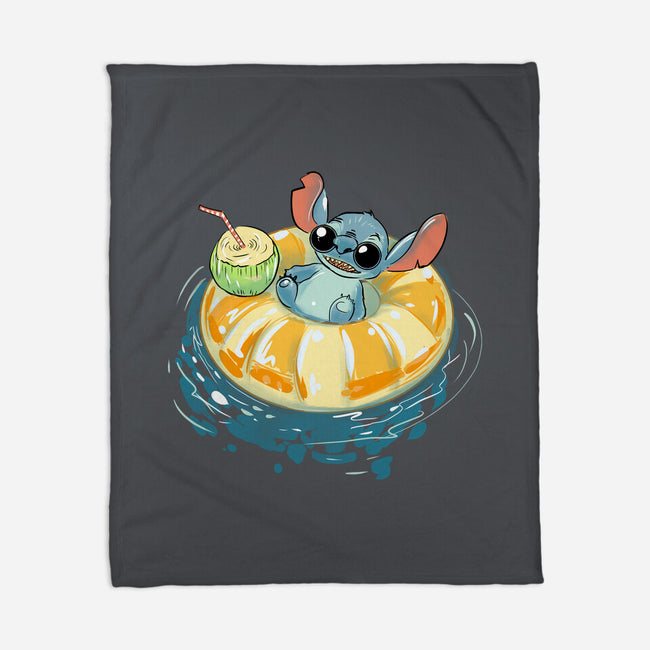 Hot Summer Vibes-None-Fleece-Blanket-kharmazero