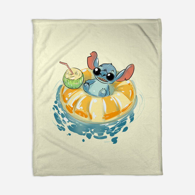 Hot Summer Vibes-None-Fleece-Blanket-kharmazero
