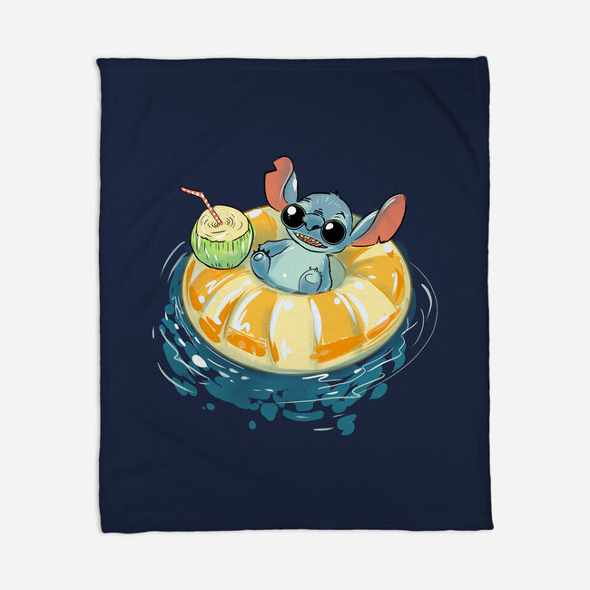 Hot Summer Vibes-None-Fleece-Blanket-kharmazero