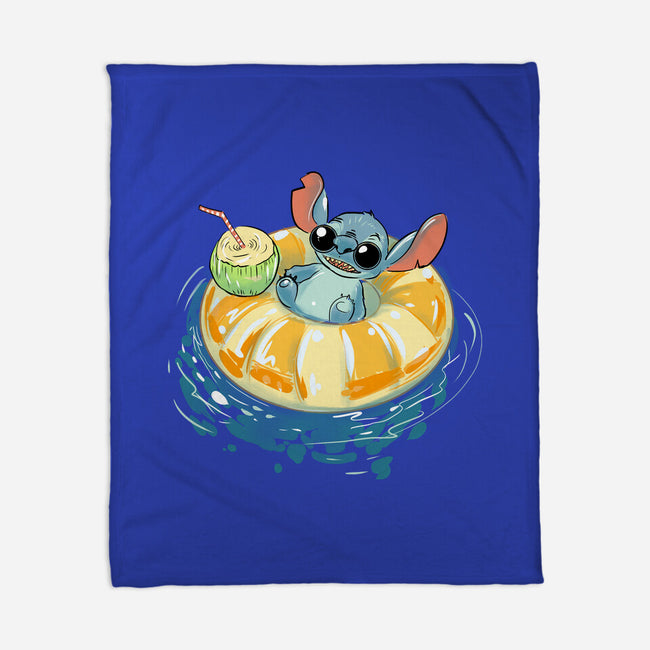 Hot Summer Vibes-None-Fleece-Blanket-kharmazero