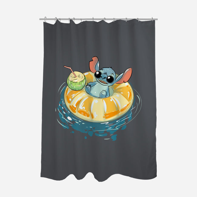 Hot Summer Vibes-None-Polyester-Shower Curtain-kharmazero